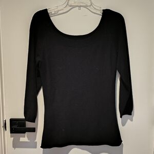 INC International Concepts Elegant Black Top